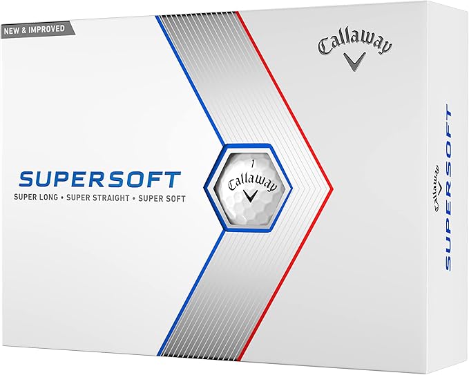 Callaway Supersoft Golf Balls – Ultra-Soft Feel, Long Distance & Consistent Control