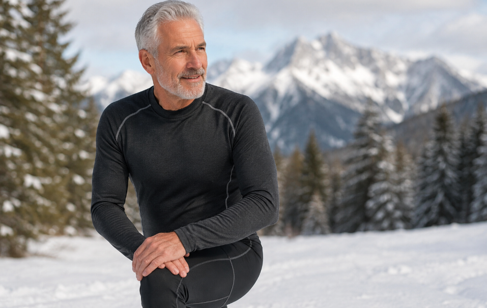 senior-man-wearing-thermal-base-layers-in-snowy-mountains
