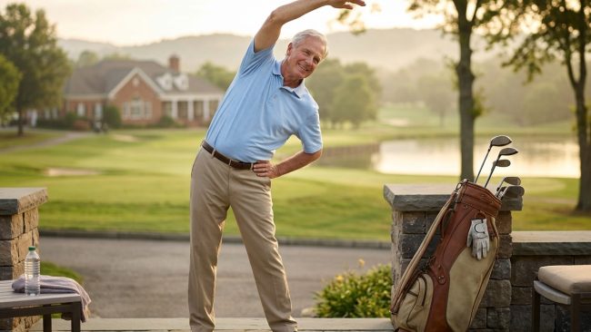 senior-golfer-doing-morning-mobility-exercises-before-a-round