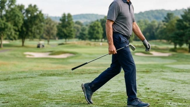 senior-golfer-wearing-waterproof-spikeless-golf-shoes-for-comfort-and-grip